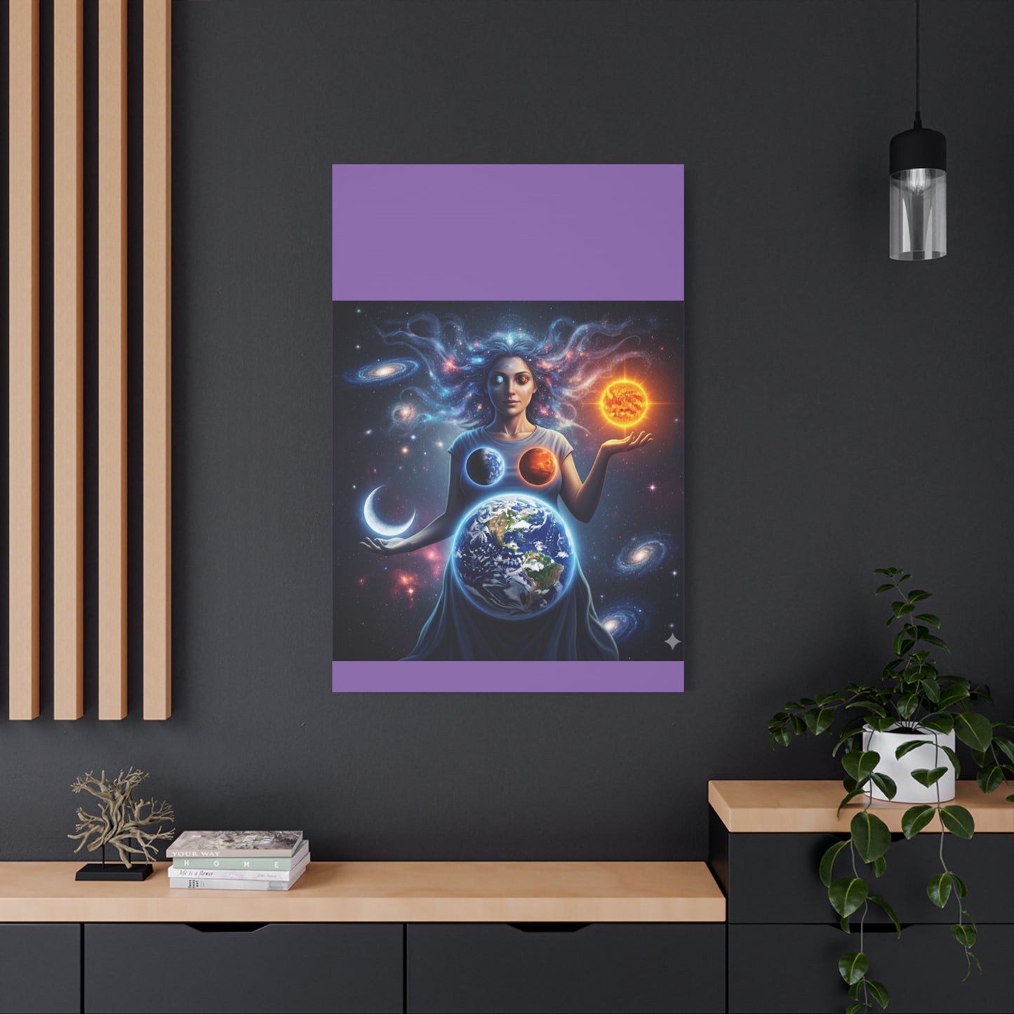 Cosmic Canvas Print - Celestial Art for Space Lovers, Home Decor, Wall Art, Gift for Astronomers, Universe Wall Hanging
