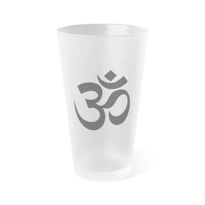 Frosted Pint Glass, 16oz