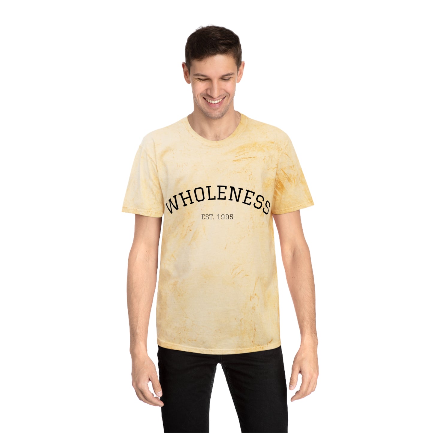 Wholeness Color Blast T-Shirt for Free Spirits, Casual Style, Birthday Gift, Spiritual Vibe, Summer Wear, Unisex Tee