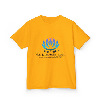 Kids Tee — ‘Progress Over Perfection’ Lotus Graphic